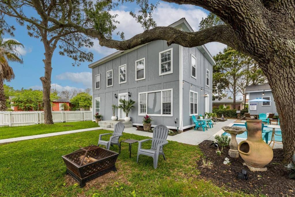 5/3 With A Heated Pool 2 Min From Beach, Updated Villa Galveston Exterior photo